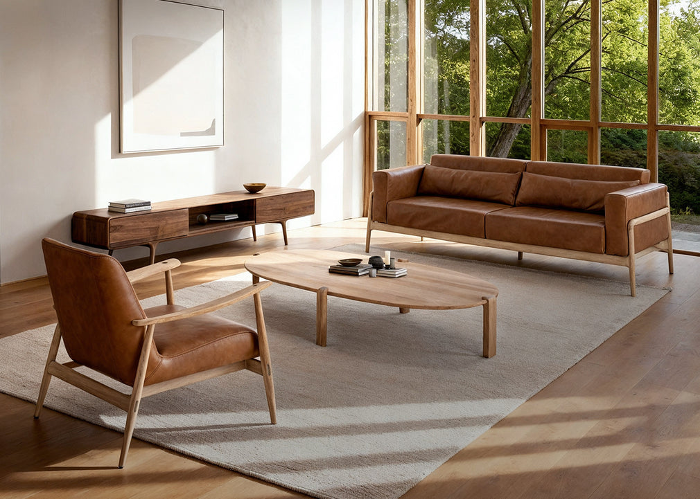 Fawn 3 Seater Sofa