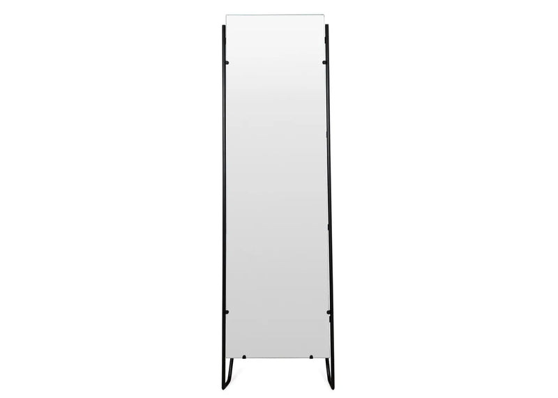Brunel Lean To Mirror Dark Oak