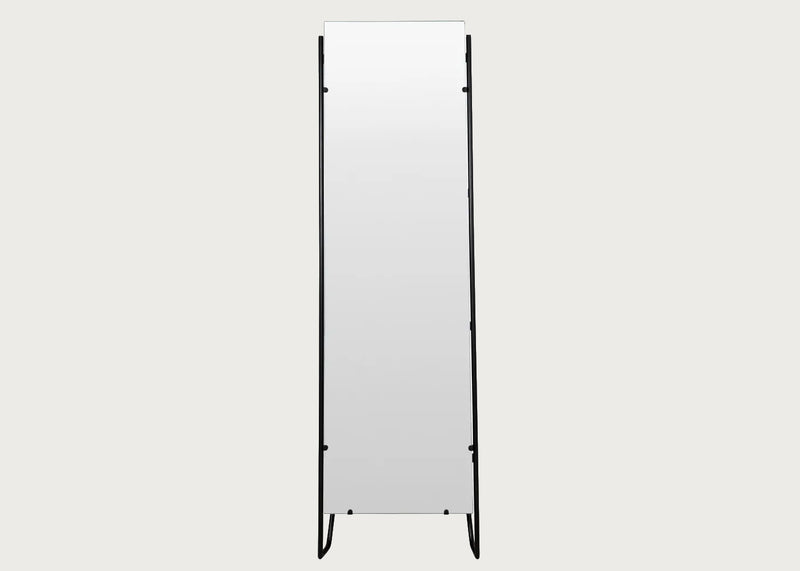 Brunel Lean To Mirror Dark Wood