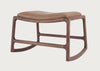 Dedo Footstool Walnut