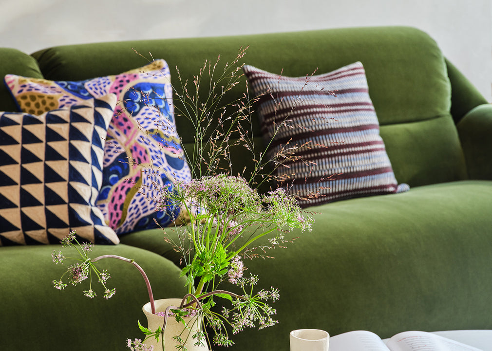 Katherine Fraser Exclusive Cushion Brown