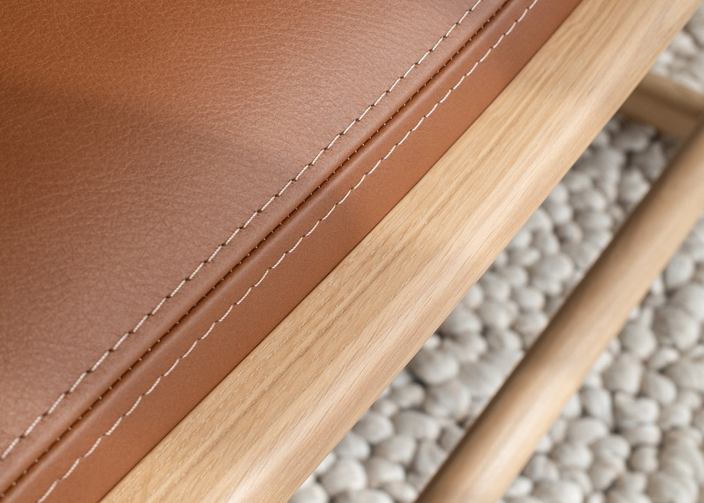 Dedo Footstool Oak
