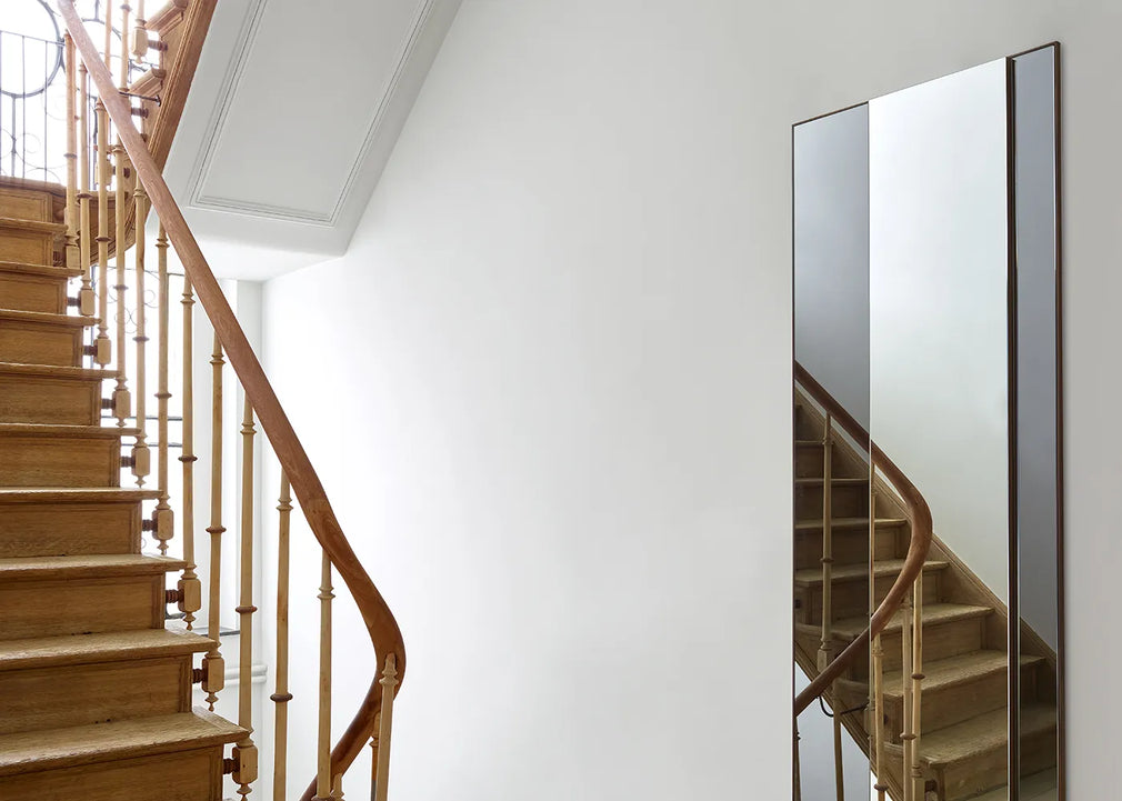 Demi-Teintes Wall Mirror Walnut Large