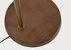 Dryden Floor Lamp Walnut/Natural