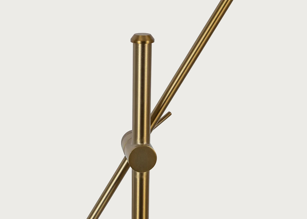 Dryden Floor Lamp Walnut/Natural