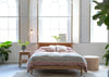 Washed Linen Dusky Pink Duvet Cover