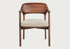 Ella Dining Chair Canaletta Walnut