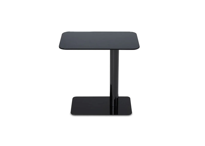 Flash Rectangular Side Table Black