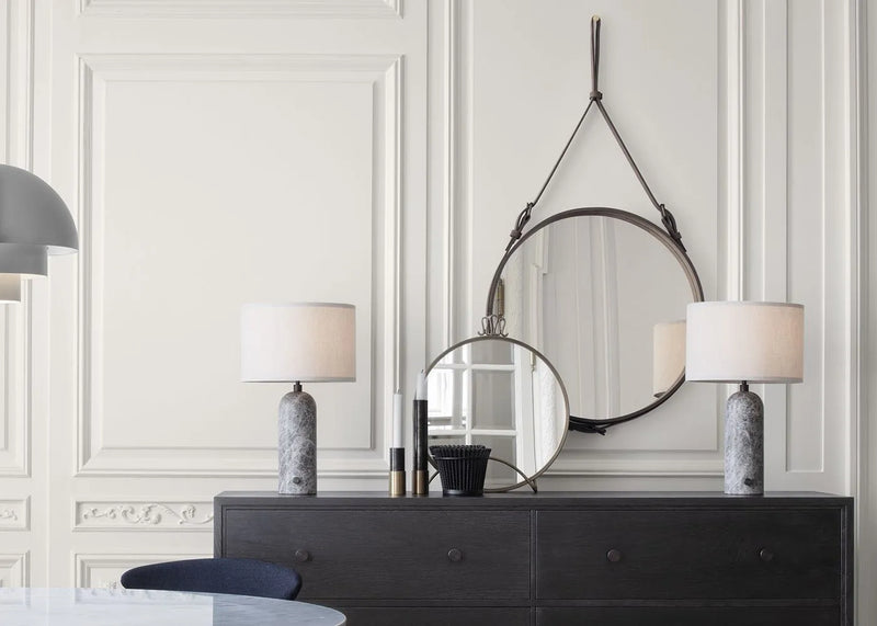 Adnet Circular Wall Mirror