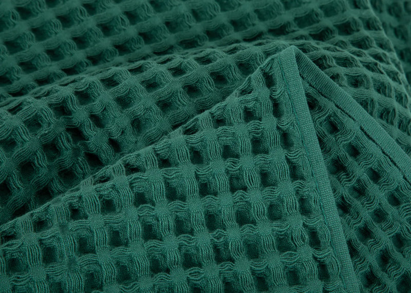 Waffle Towels Green