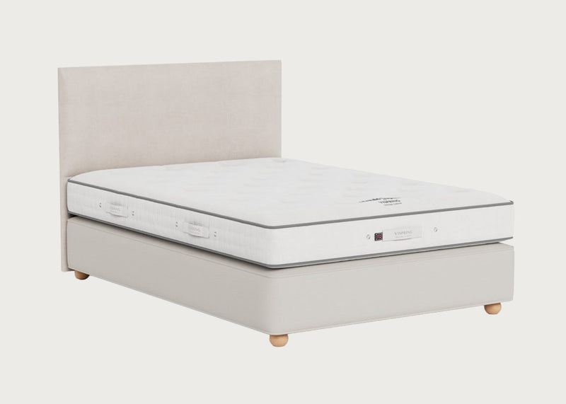 Herald Superb Mattress and Prestige Divan Set Bun Feet