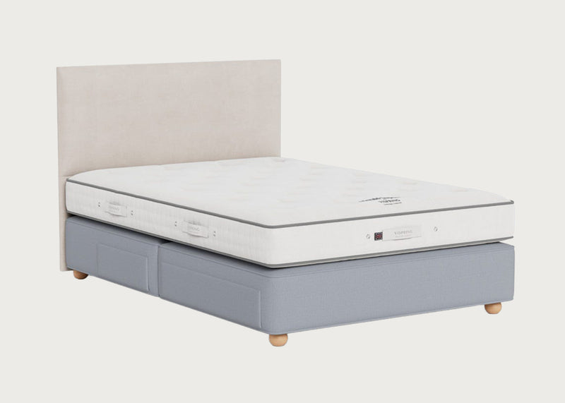 Herald Superb Mattress and Prestige Divan Set Bun Feet