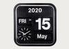 Karlsson Big Flip Wall Clock Black