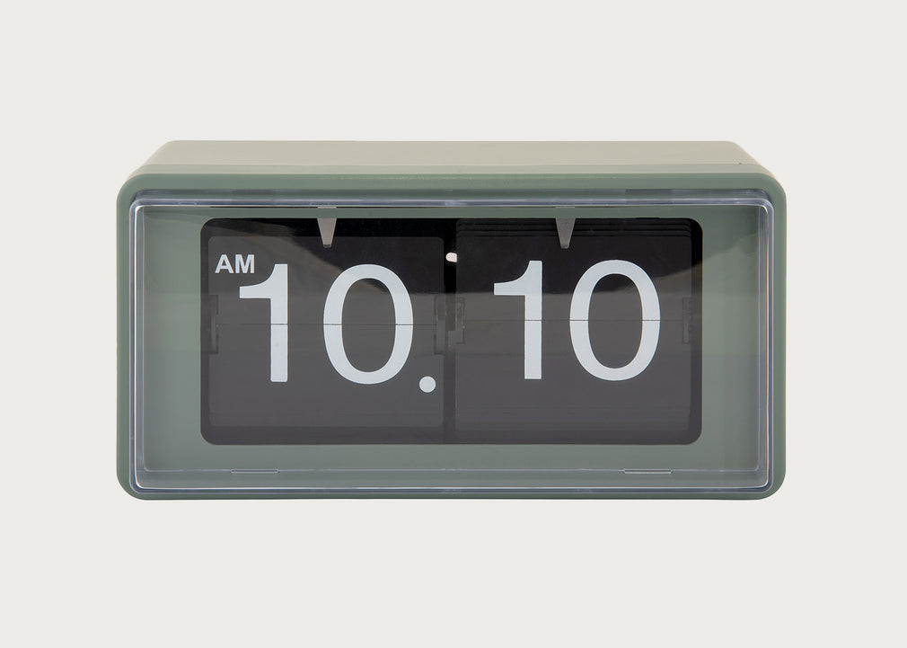 Karlsson Retro Boxed Flip Wall/Table Clock