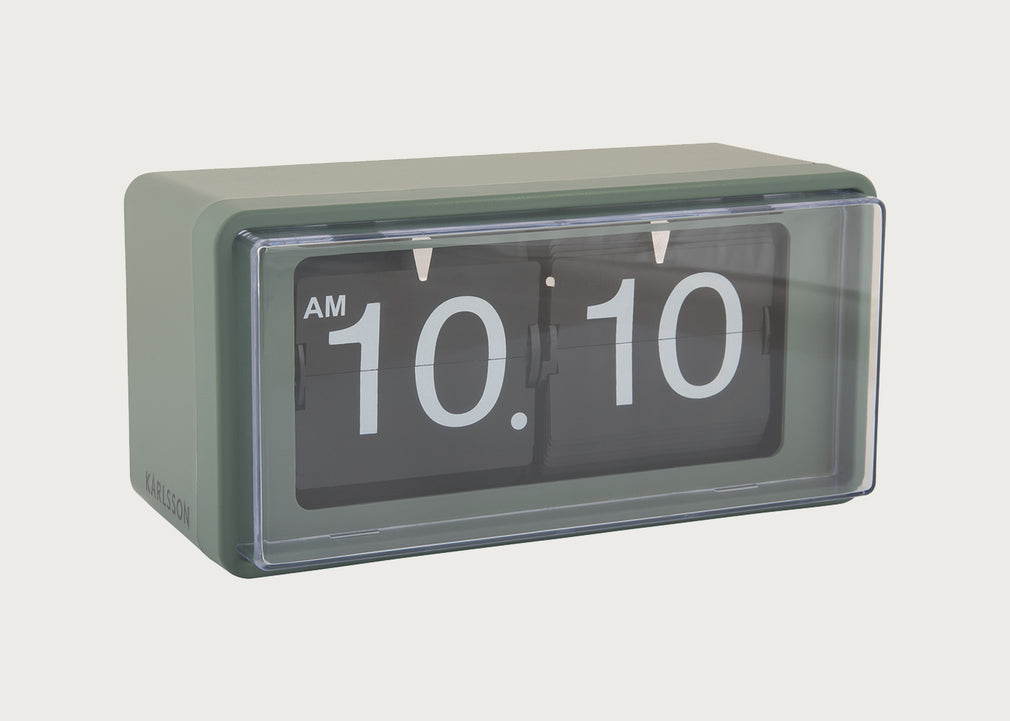 Karlsson Retro Boxed Flip Wall/Table Clock