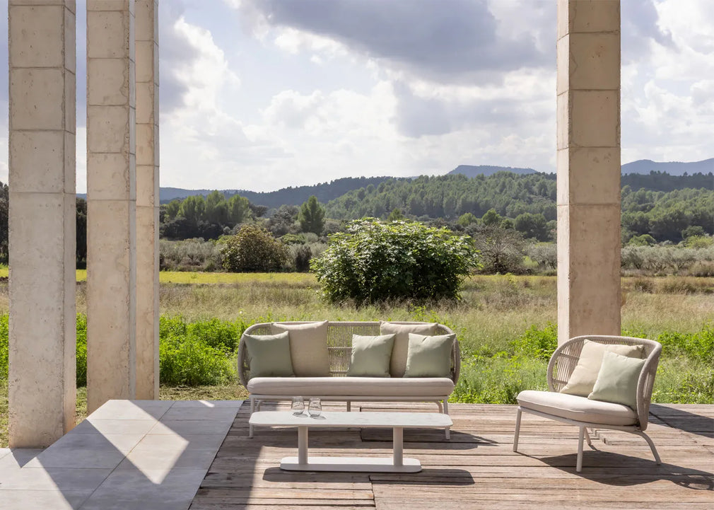 Kodo Outdoor Coffee Table Dune White