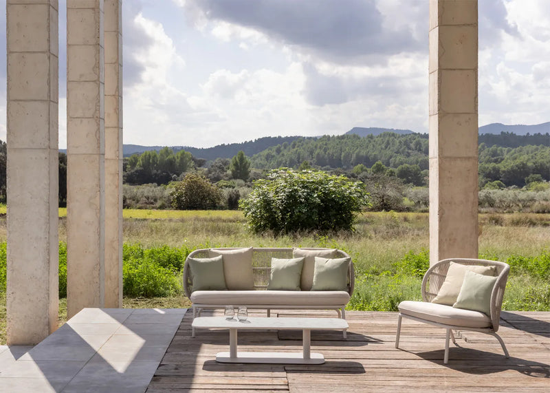 Kodo Outdoor Coffee Table Dune White