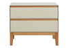Lars Wide Bedside Table Cashmere
