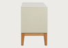 Lars Wide Bedside Table Cashmere