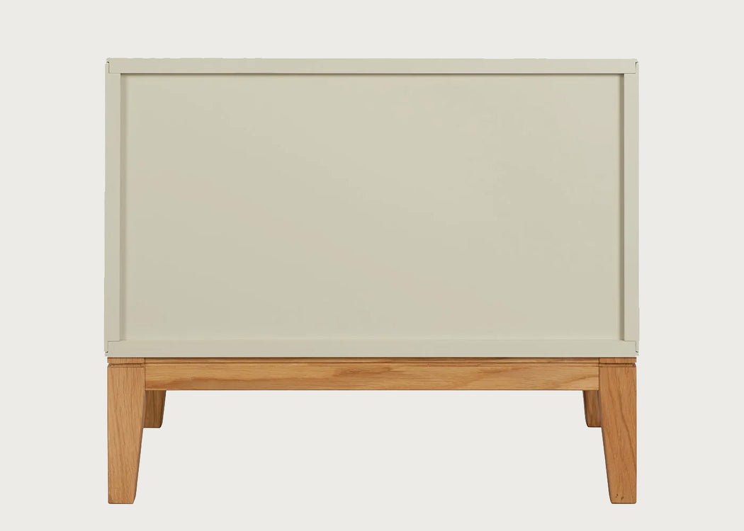 Lars Wide Bedside Table Cashmere