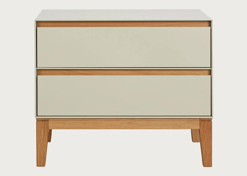 Lars Wide Bedside Table Cashmere