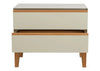 Lars Wide Bedside Table Cashmere