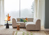 Lilli Left Hand Facing Curved Chaise Sofa