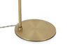 Monroe Porcelain Table Lamp White & Brushed Gold