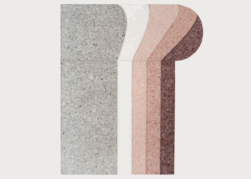 Nuances Rug Rounded Burgundy