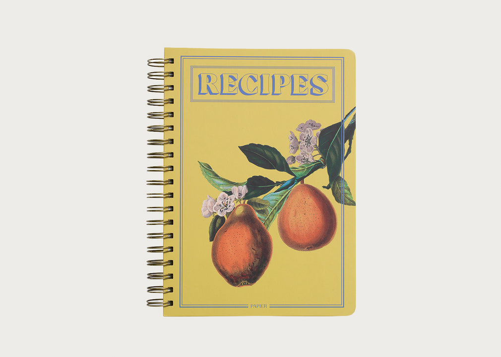 Hanging Fruit Spiral Recipe Journal