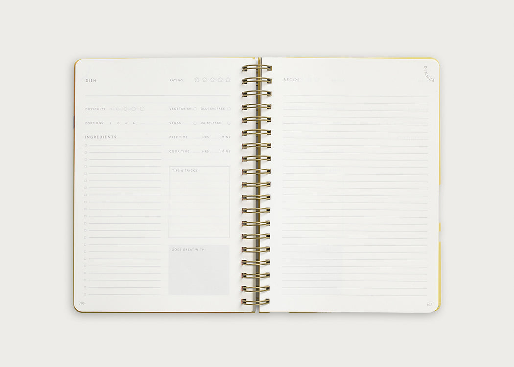 Hanging Fruit Spiral Recipe Journal
