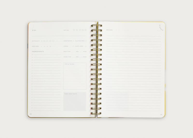 Hanging Fruit Spiral Recipe Journal