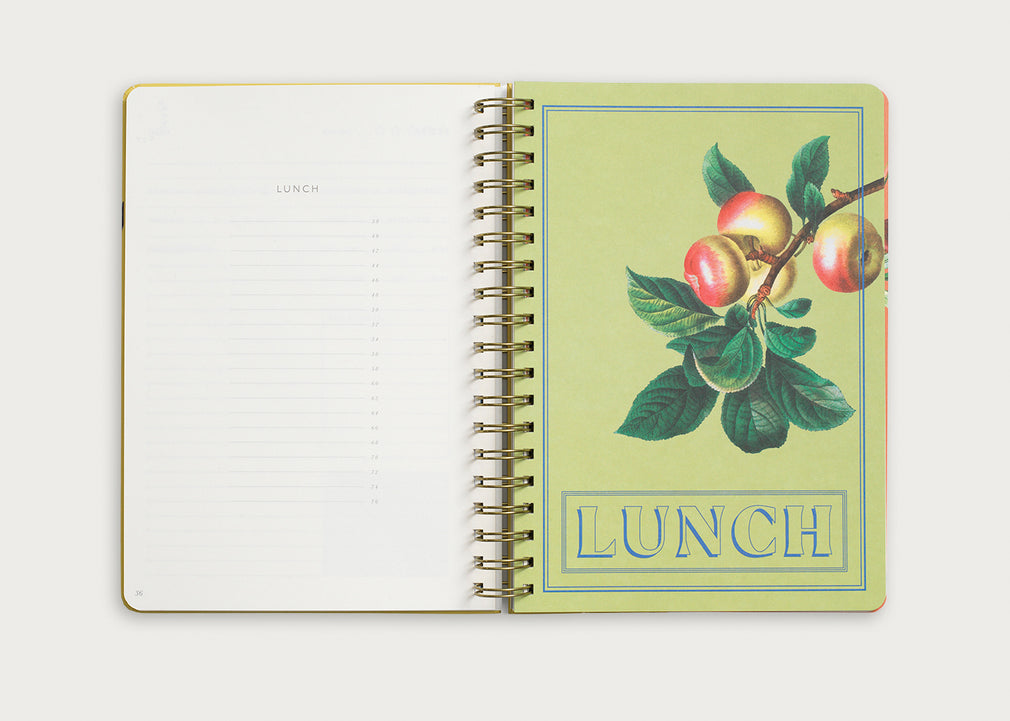 Hanging Fruit Spiral Recipe Journal