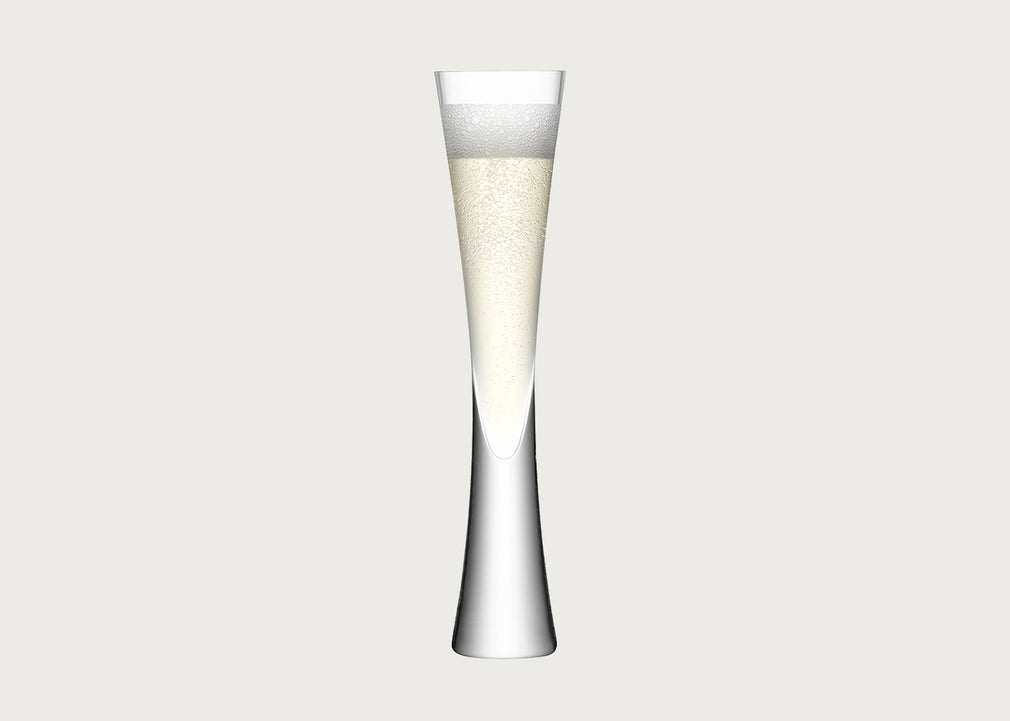 Moya Champagne Flute Clear Set Of 2