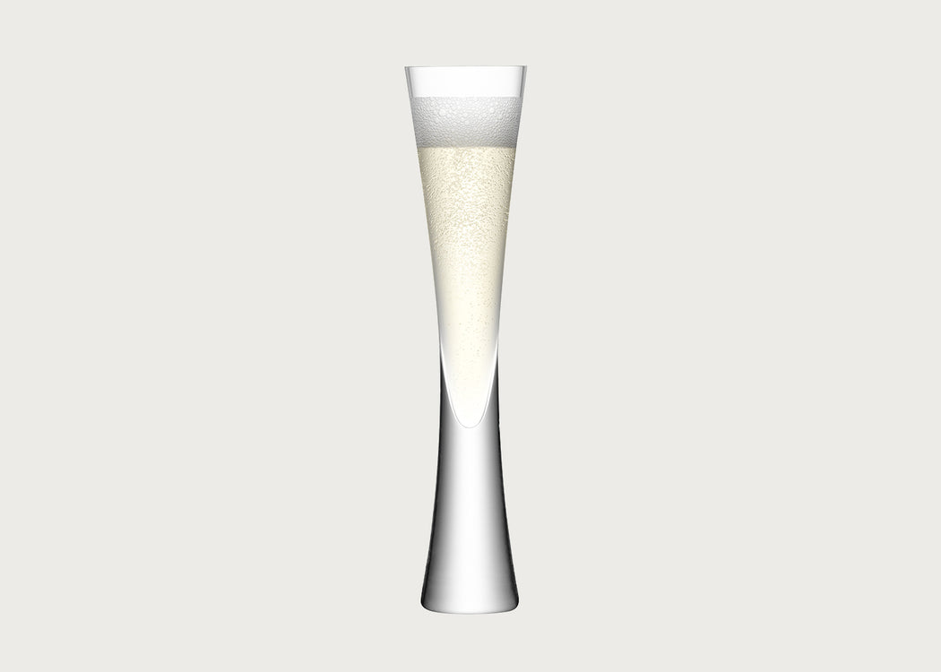 Moya Champagne Flute Clear Set Of 2