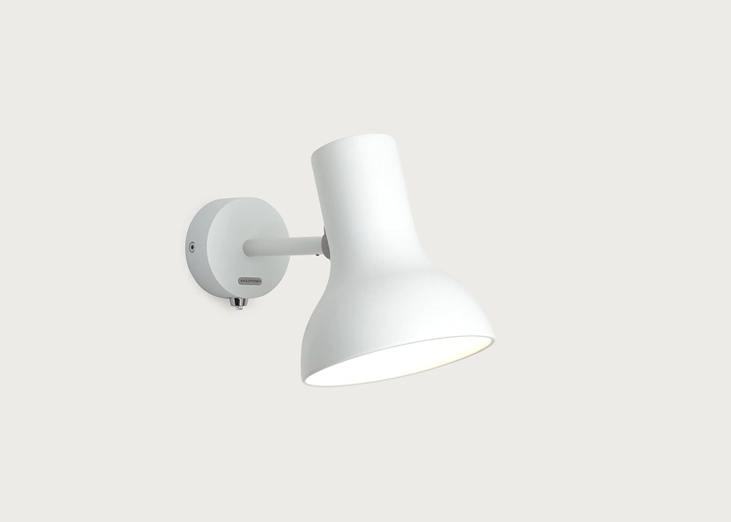 Type 75 Mini Wall Light Alpine White