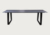 Vilna Dining Table Grey Anthracite Top