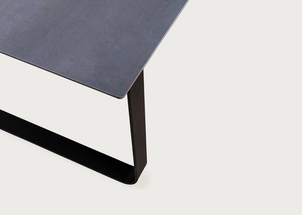 Vilna Dining Table Grey Anthracite Top