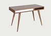 Celine Desk Walnut and White