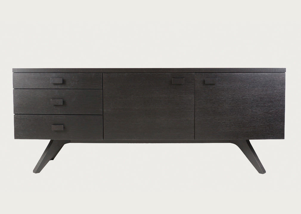 Cross Sideboard Black Stain