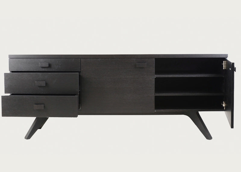 Cross Sideboard Black Stain