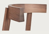 Oki-Nami Chair Walnut