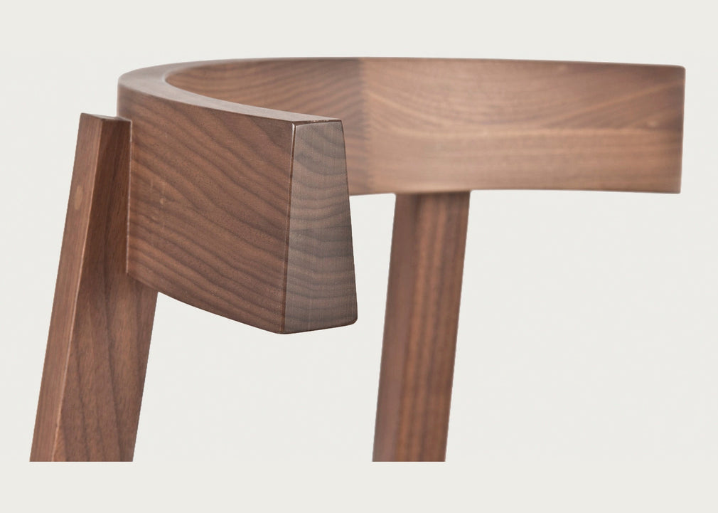 Oki-Nami Chair Walnut