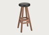 Oki-Nami Tall Bar Stool Walnut