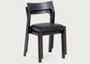 Profile Chair Black Stain & Black