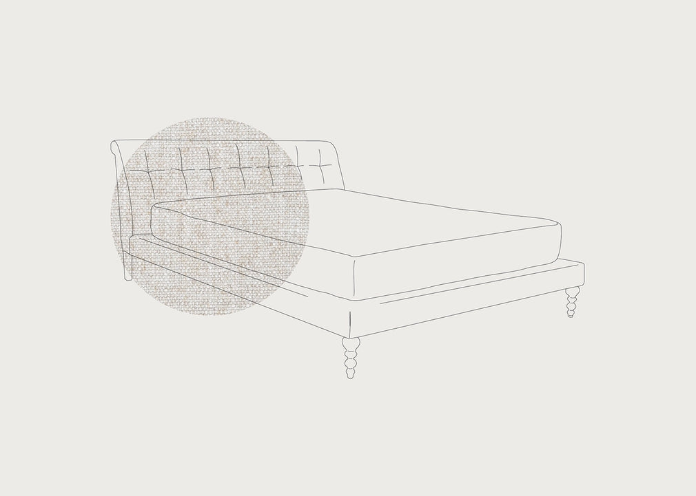 Oscar Bed Double / Broad Weave Tin