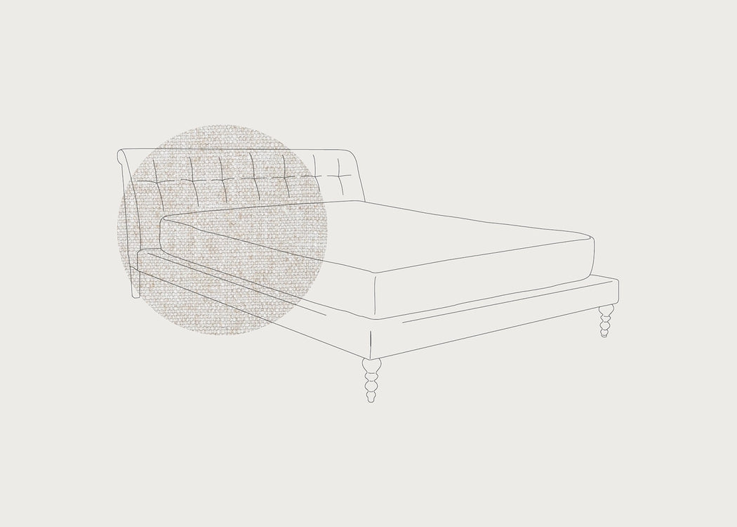Oscar Bed Double / Broad Weave Tin