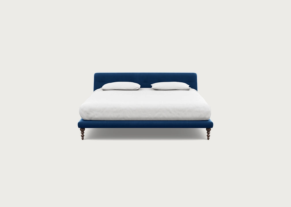 Oscar Bed Super King / Velvet Petrol