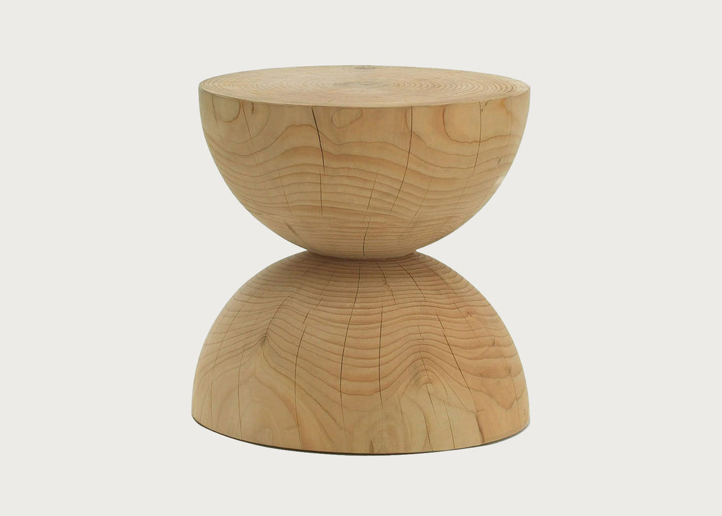 Clessidra Cedar Stool