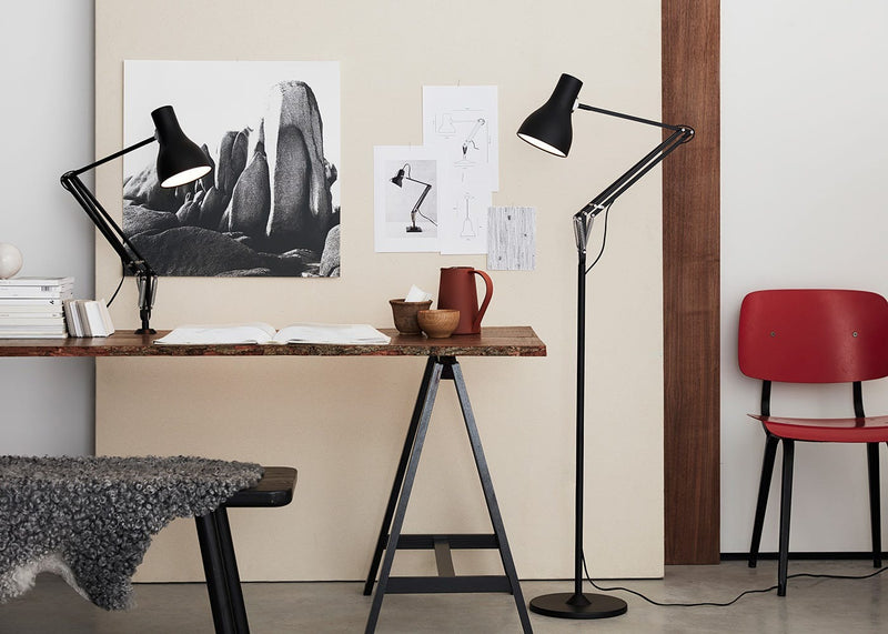 Type 75 Floor Lamp Slate Grey